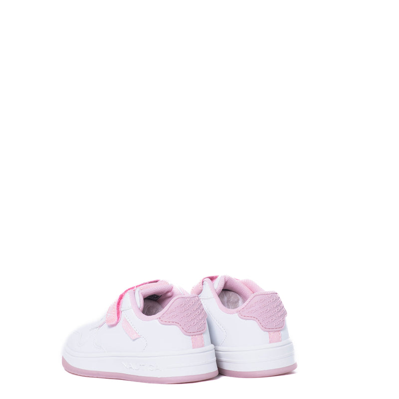 Tenis Nautica Kids Almina Girls T/Wht/Iri Pk Glit