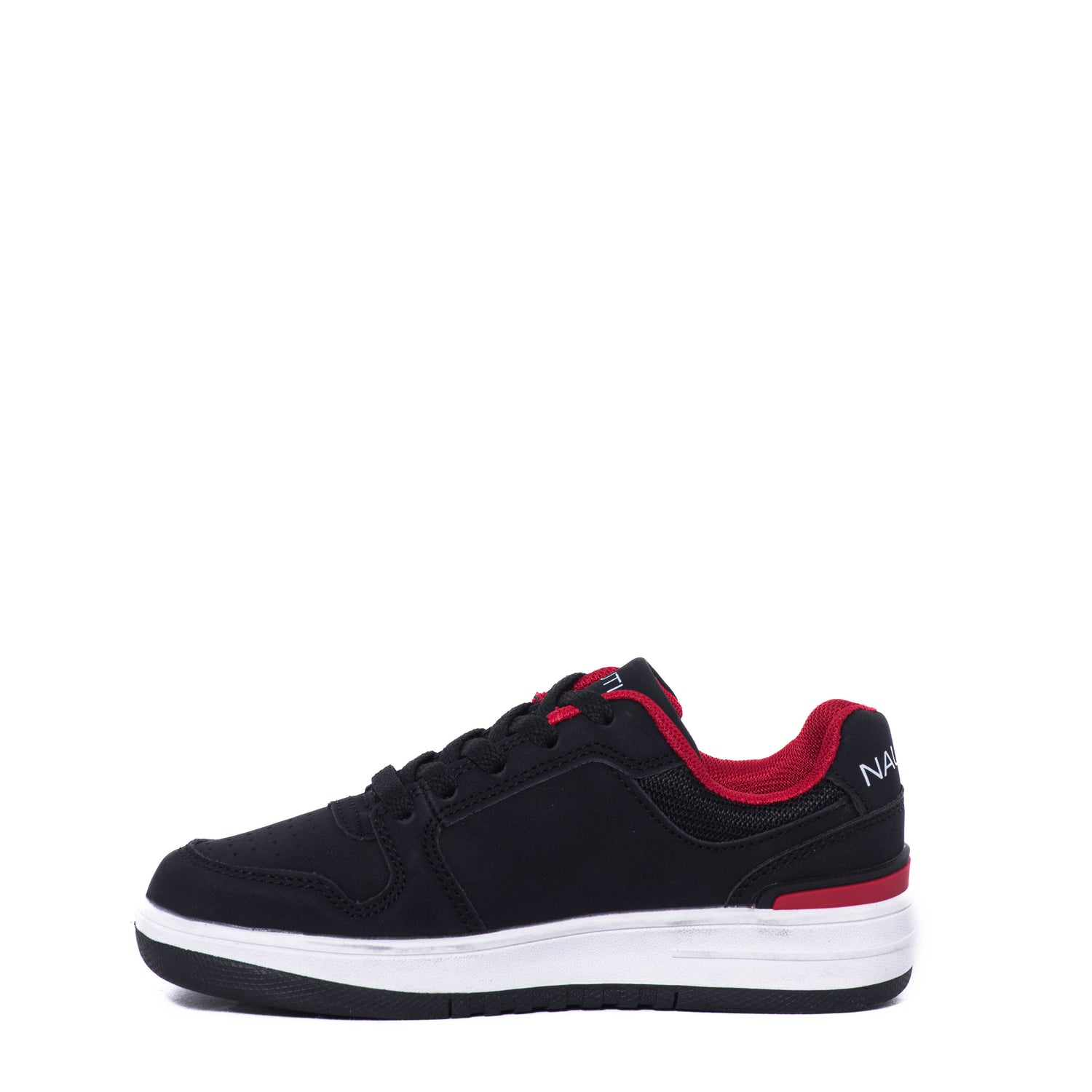Tenis Nautica Kids Salgado 2 Y Black/Red