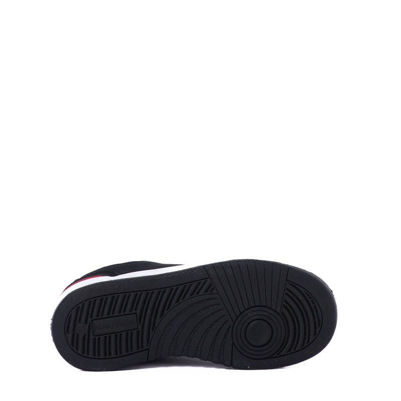 Tenis Nautica Kids Salgado 2 Y Black/Red