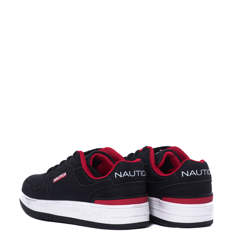 Tenis Nautica Kids Salgado 2 Y Black/Red