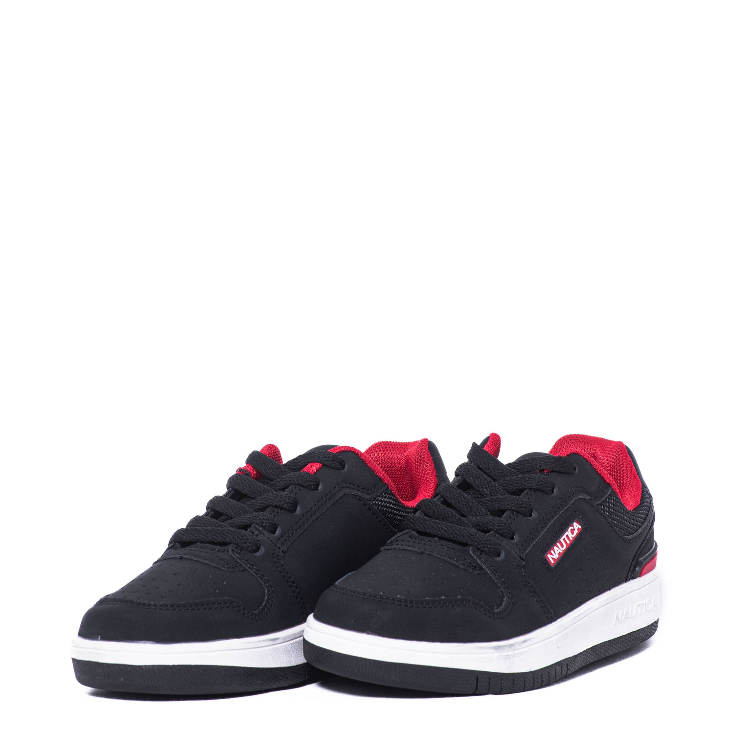Tenis Nautica Kids Salgado 2 Y Black/Red