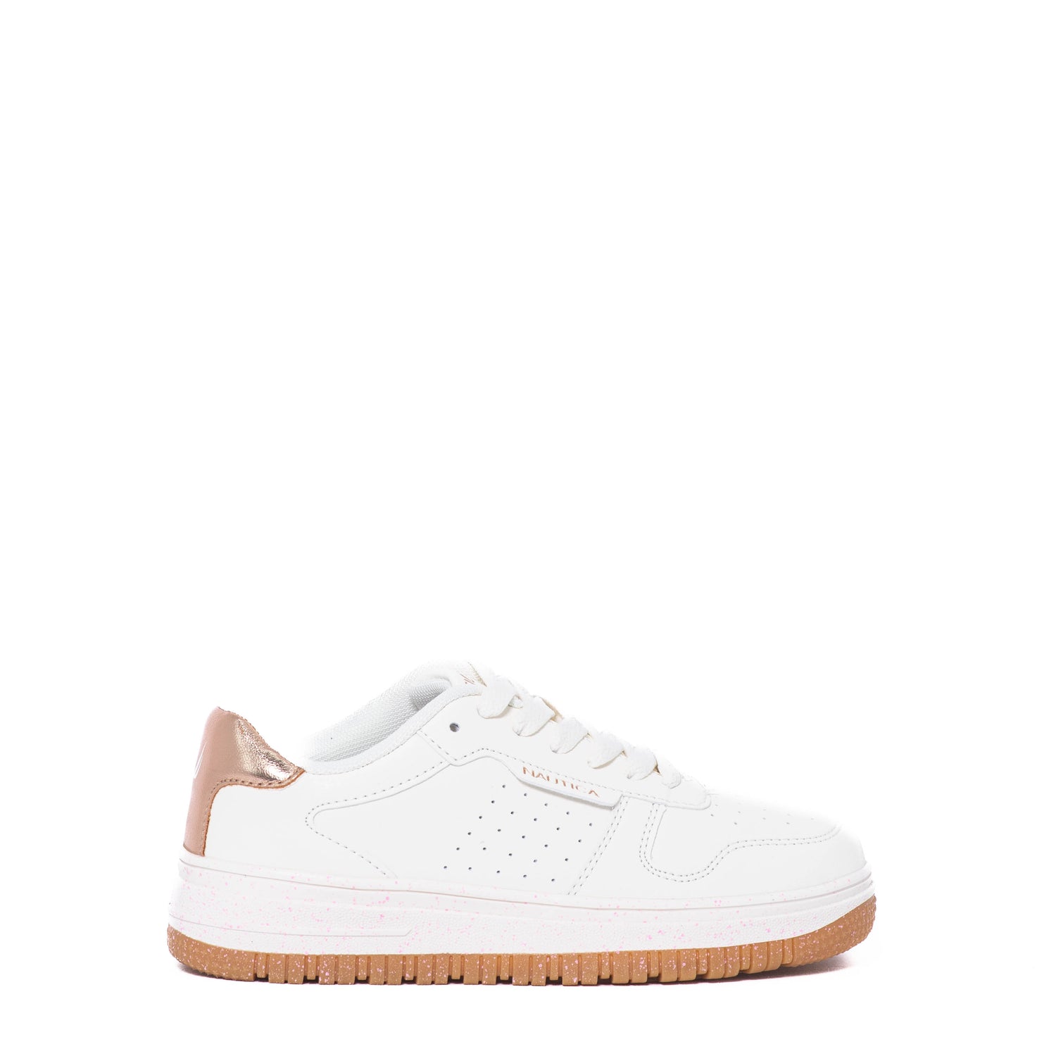 Tenis Nautica Kids Ivan S Bone/Rose Gold