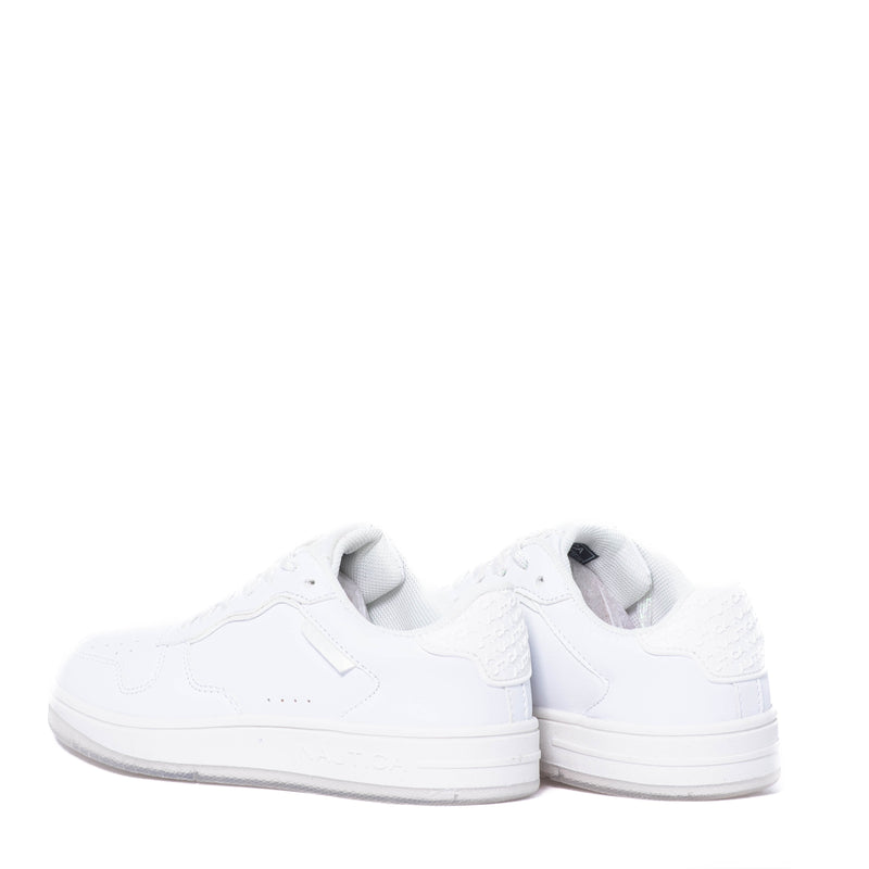 Tenis Nautica Kids Almina Girls Y White/Iridescent