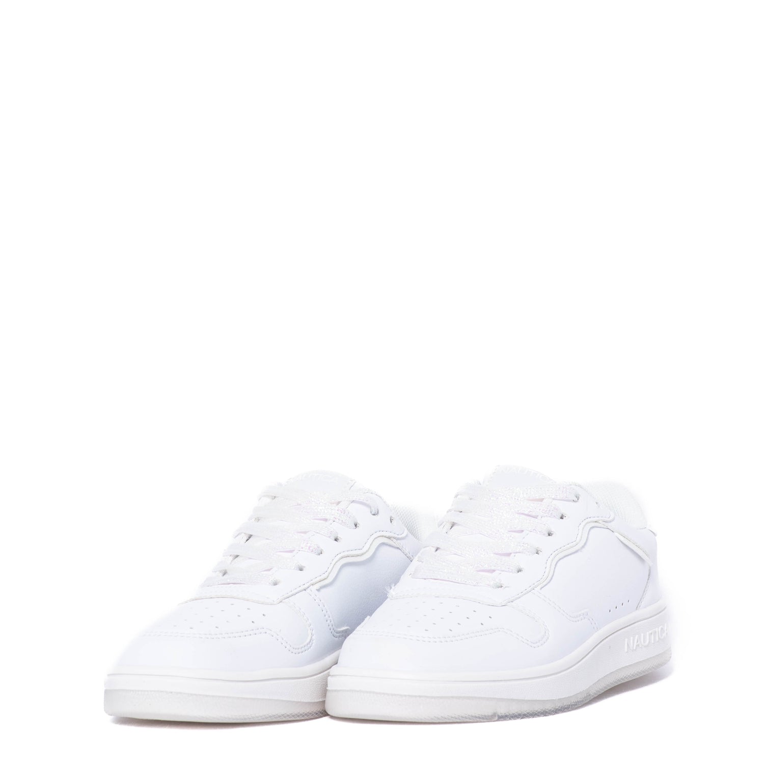 Tenis Nautica Kids Almina Girls Y White/Iridescent