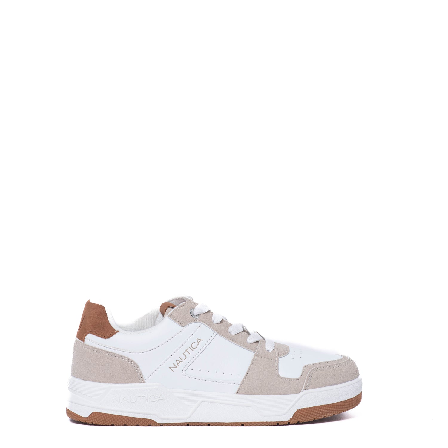 Tenis Nautica Kids Howe Y/White/Taupe/Tan
