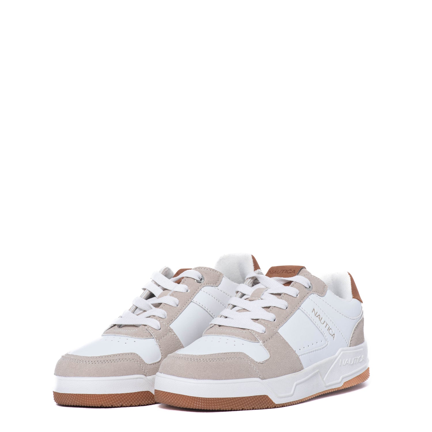 Tenis Nautica Kids Howe Y/White/Taupe/Tan