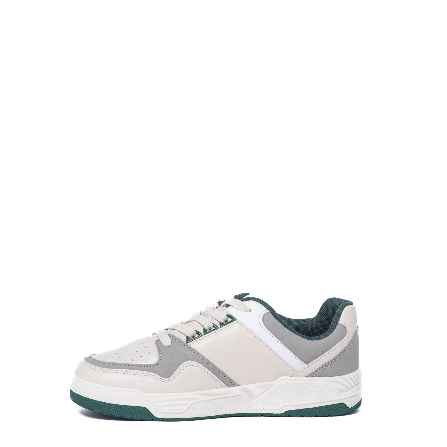 Tenis Nautica Kids Hadley Y  Off Wht/Grn/Gry