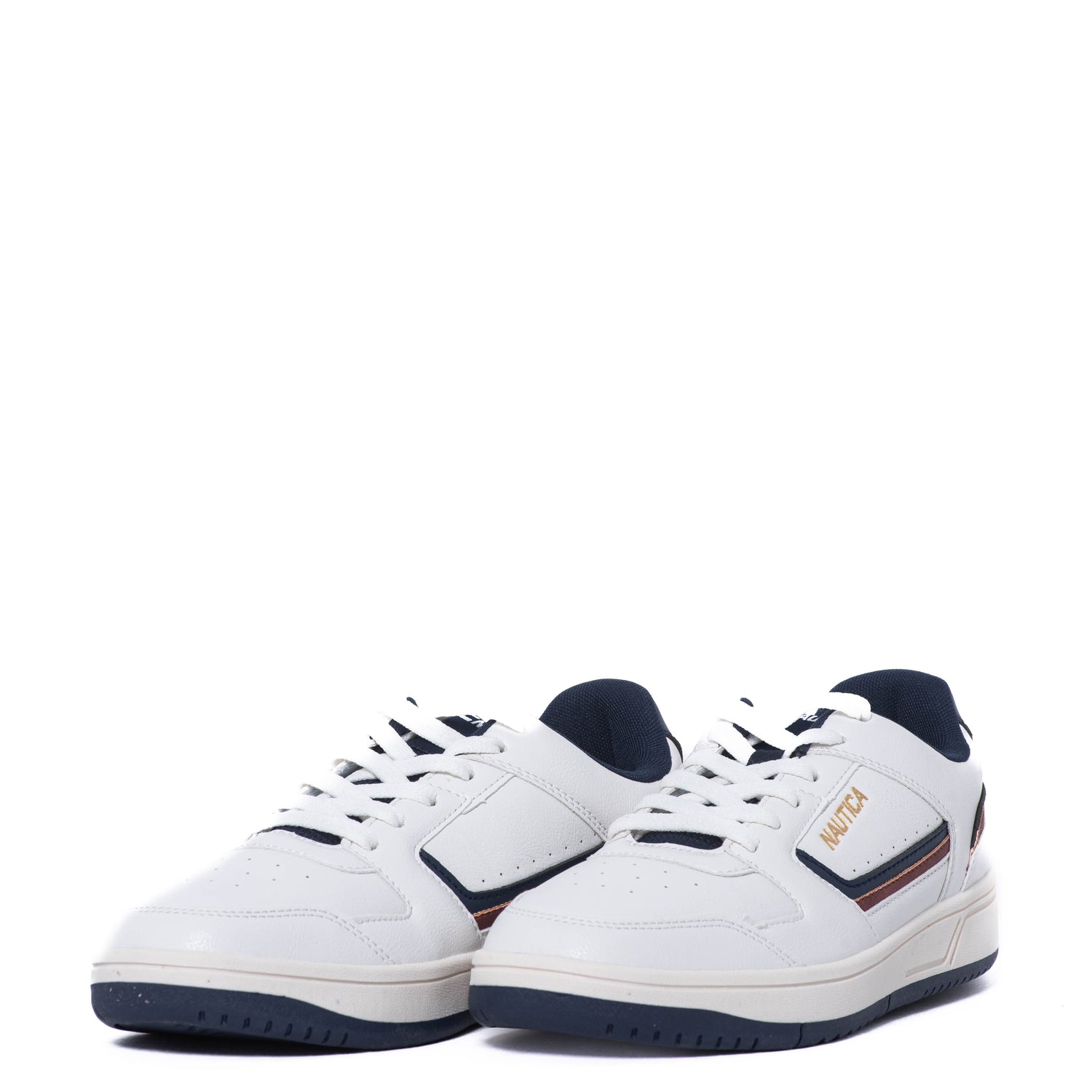 Tenis Nautica Milato White/Navy/Oxblood
