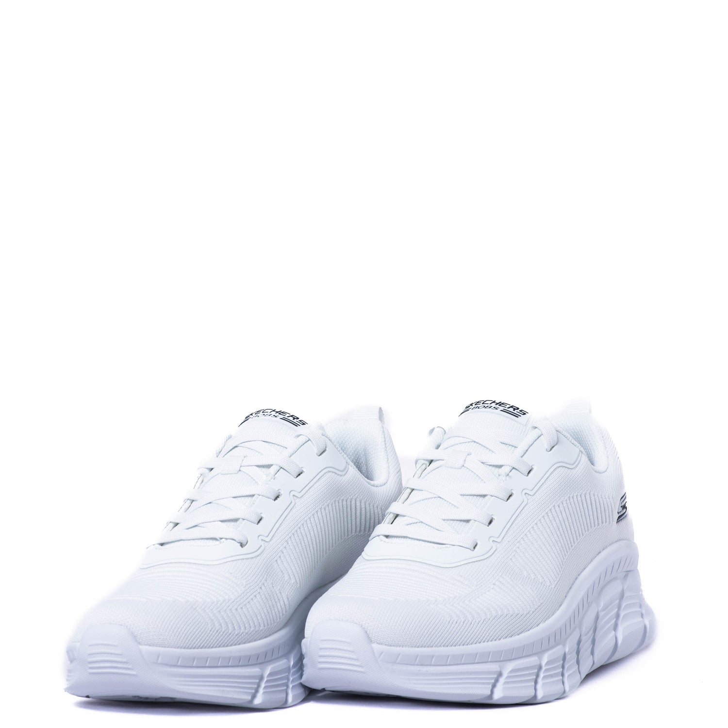 Tenis Skechers Bobs B Flex Hi White