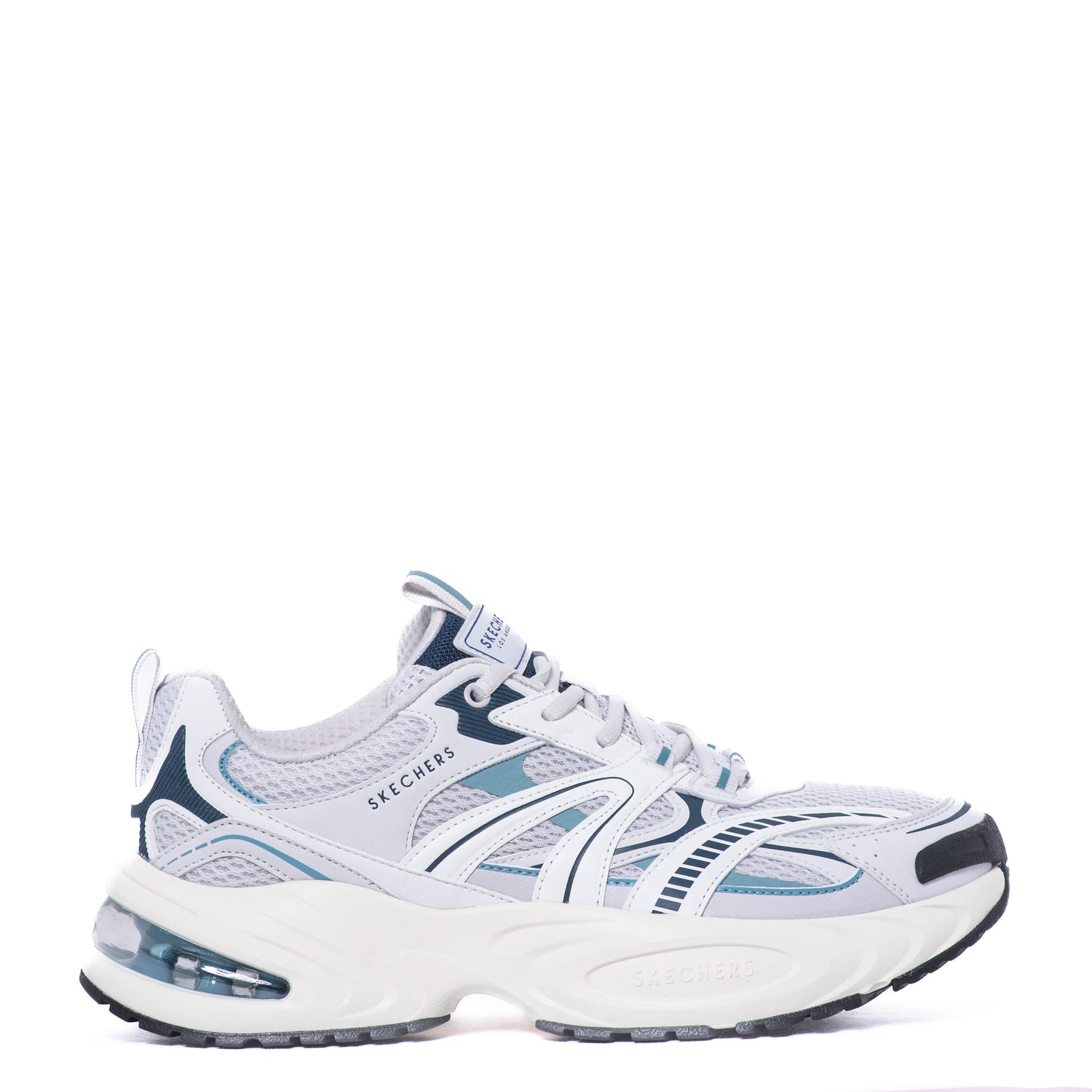 Tenis Skechers Uno Ryze Scale Up White Gray