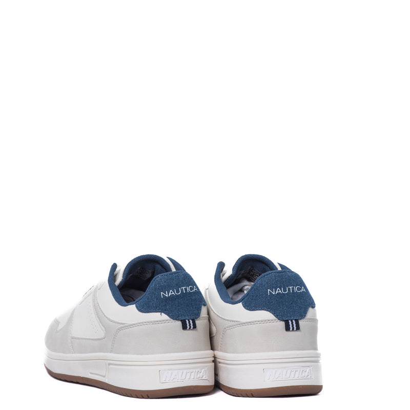 Tenis Nautica Jaxon White/Lt.Grey/Denim