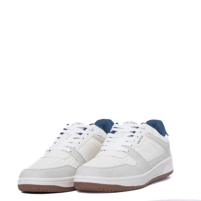 Tenis Nautica Jaxon White/Lt.Grey/Denim