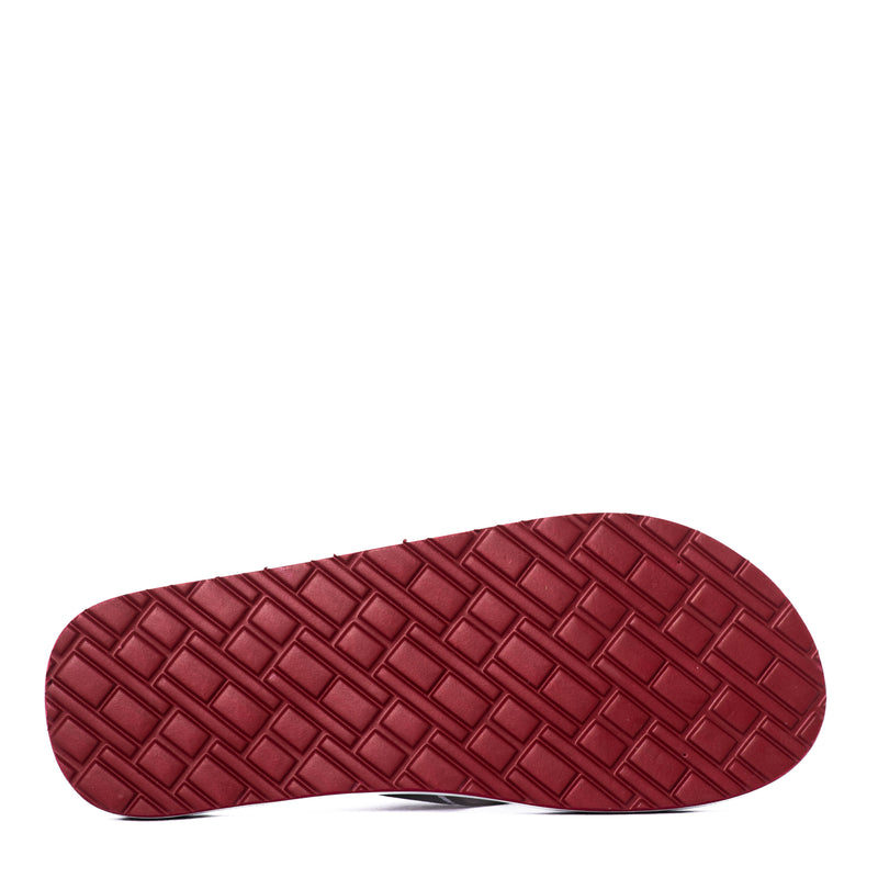 Chanclas Tommy Tommy Hilfiger Beach Sandal Deep Burgundy