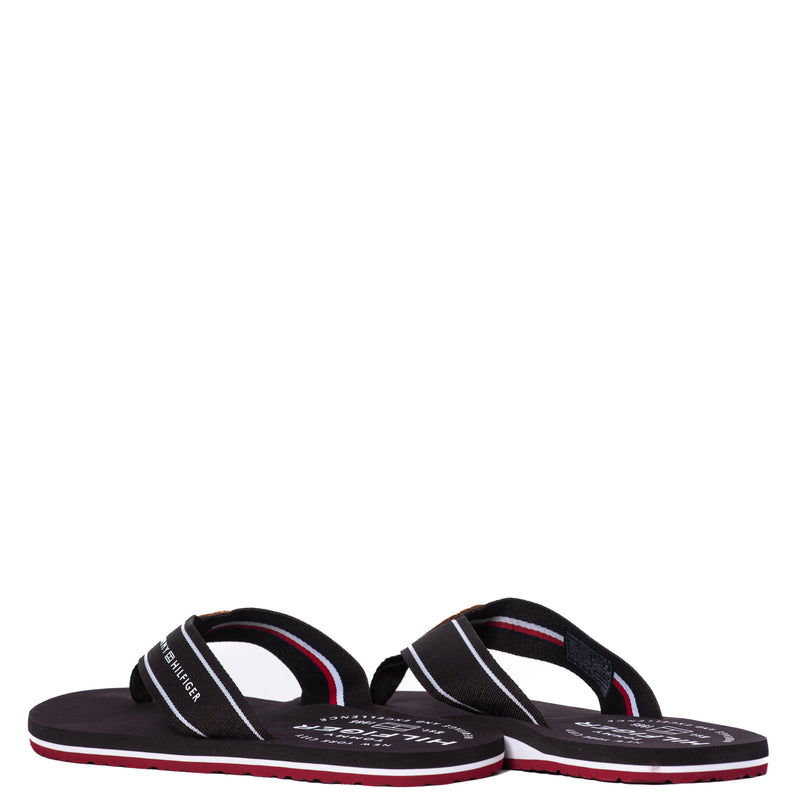 Chanclas Tommy Tommy Hilfiger Beach Sandal Deep Burgundy