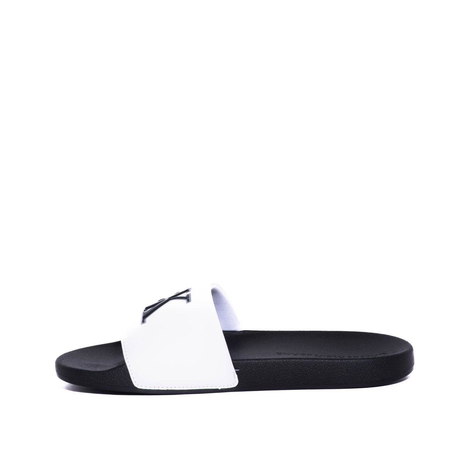 Chanclas Calvin Kelin Slide Jelly Moono Pu Bright White/Black