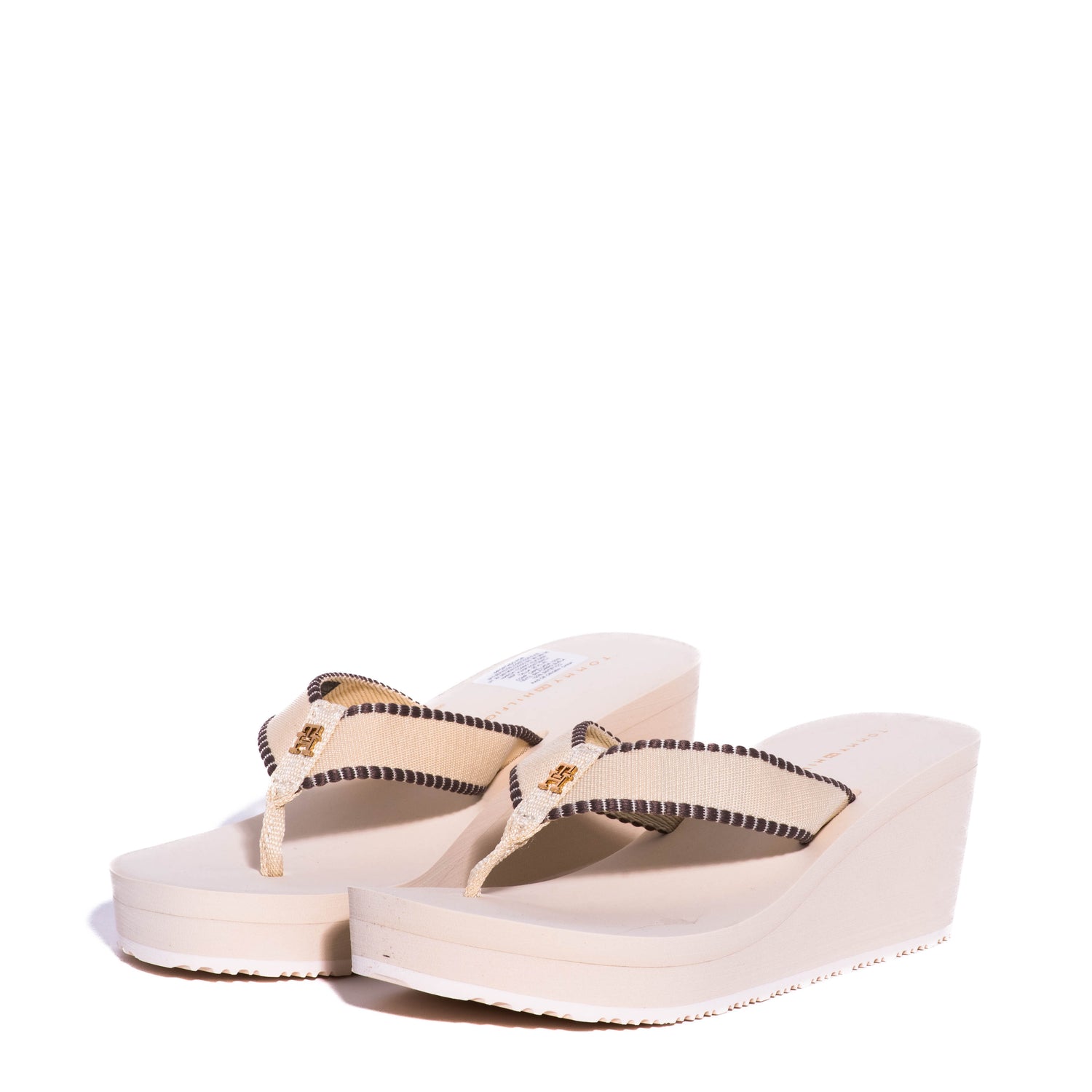 Chanclas Tommy Wedge Beach Sandal