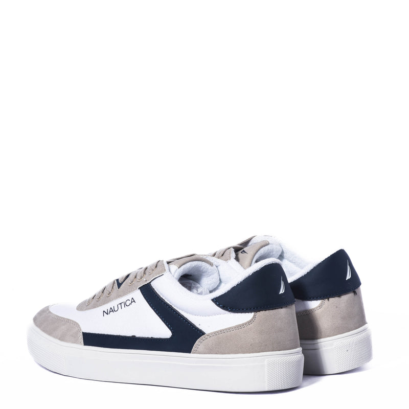 Tenis Nautica Jansen /Off White/Navy-Wd