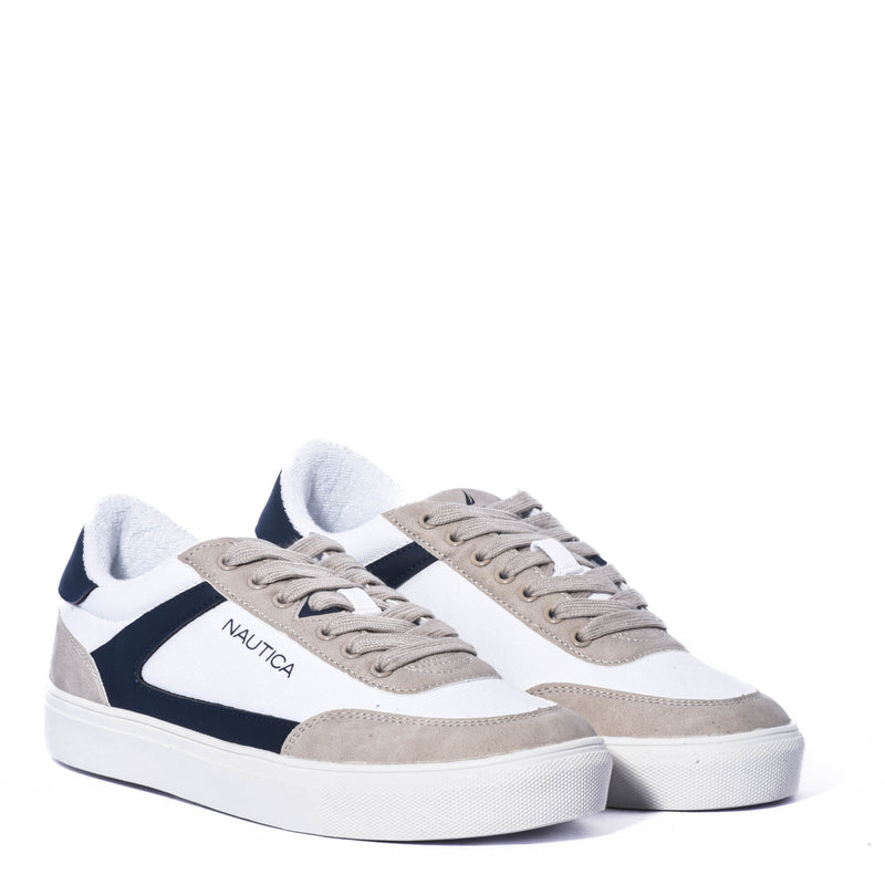 Tenis Nautica Jansen /Off White/Navy-Wd