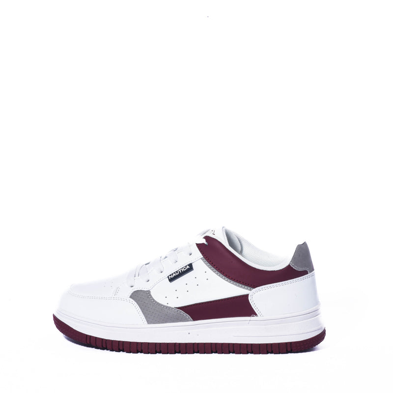 Tenis Nautica Kids Island Y/Wht/Grey/Burgndy-Wsr