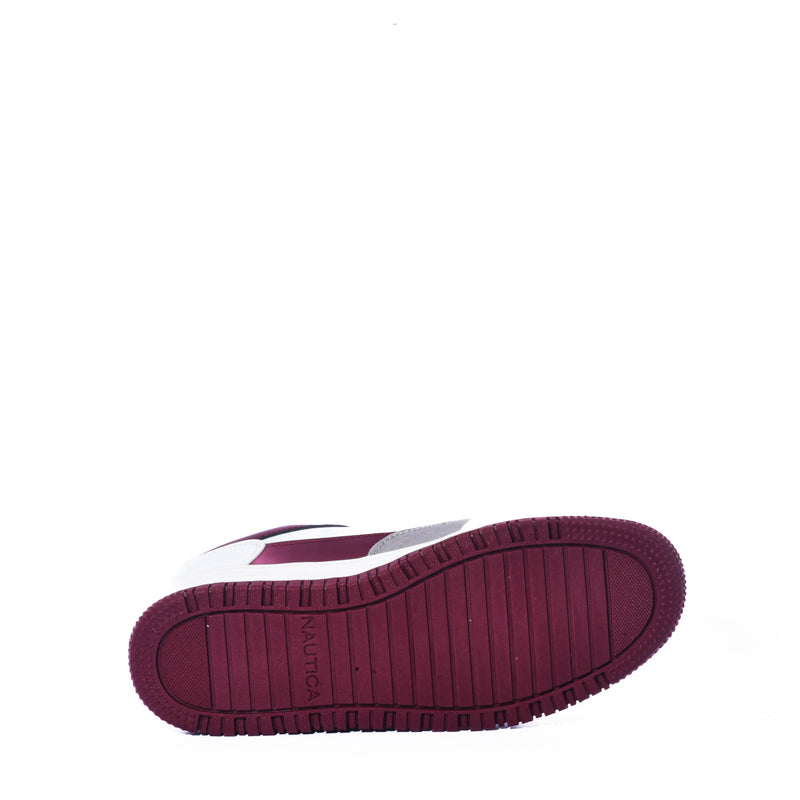 Tenis Nautica Kids Island Y/Wht/Grey/Burgndy-Wsr