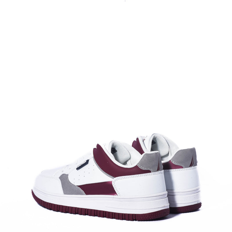 Tenis Nautica Kids Island Y/Wht/Grey/Burgndy-Wsr