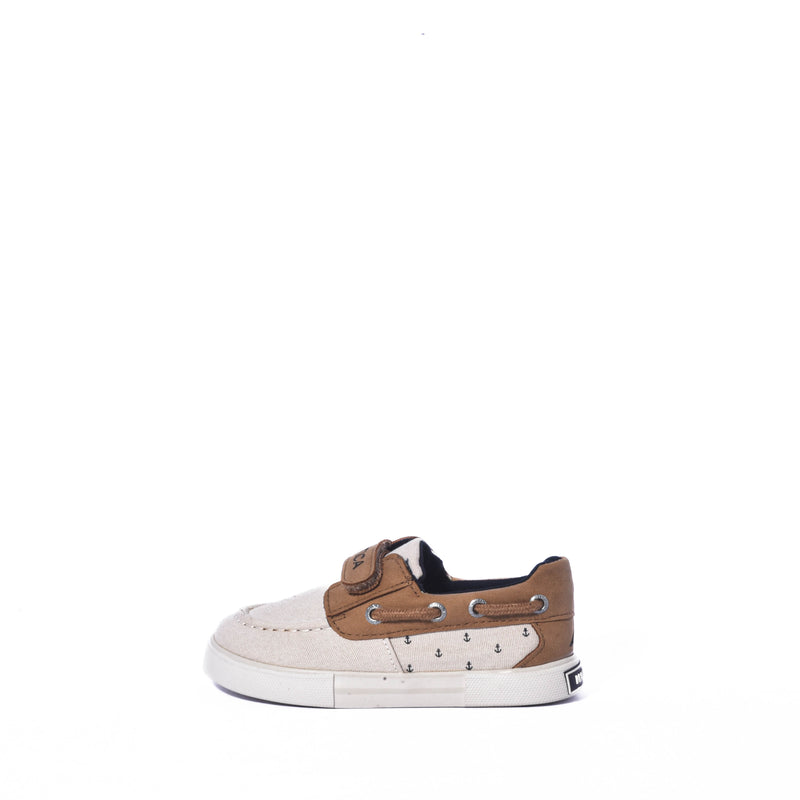 Tenis Nautica Kids Paru T/Tan/Ivory-Ttw