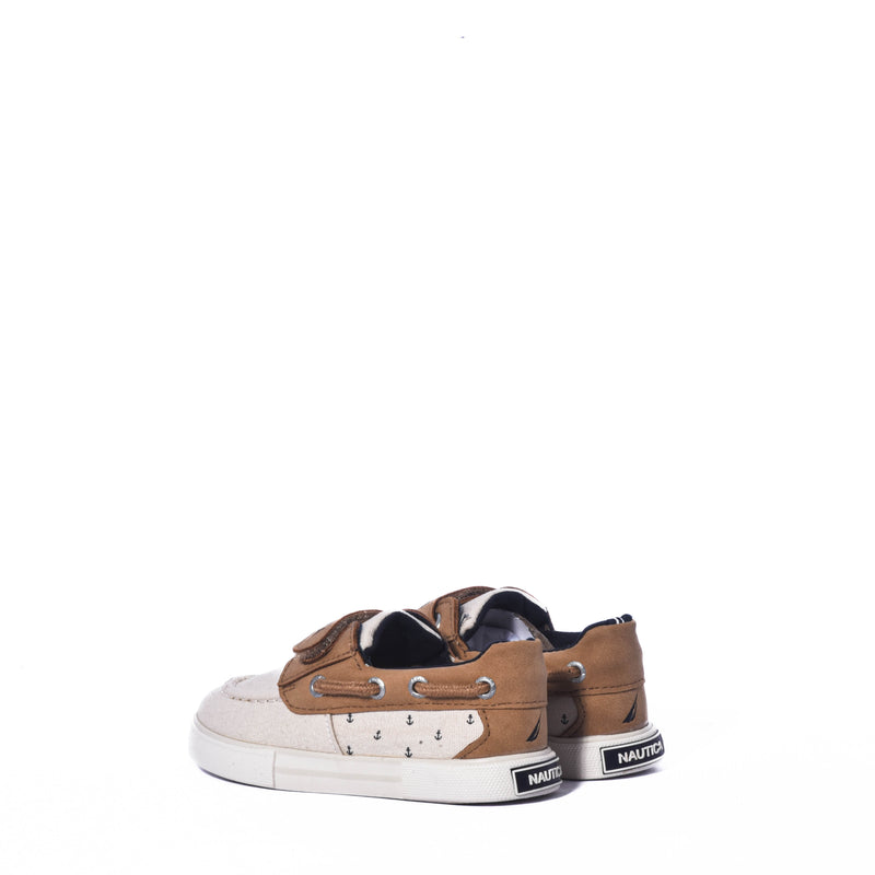 Tenis Nautica Kids Paru T/Tan/Ivory-Ttw