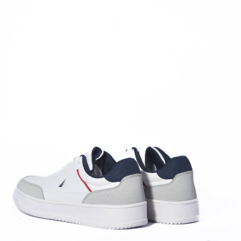 Tenis Nautica Coastal White/Navy
