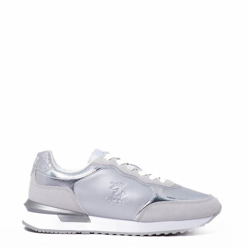Tenis Beverly Hills Polo Club High Silver