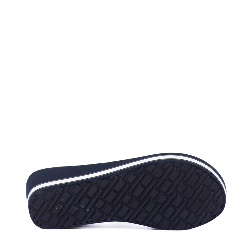 Chanclas Tommy Hilfiger Wedge Beach Sandal Space Blue