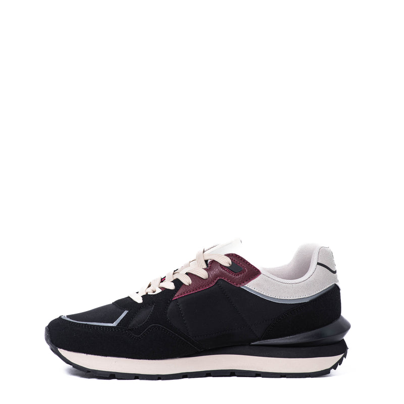Tenis Beverly Hills Polo Club Donfred Black Burgundy