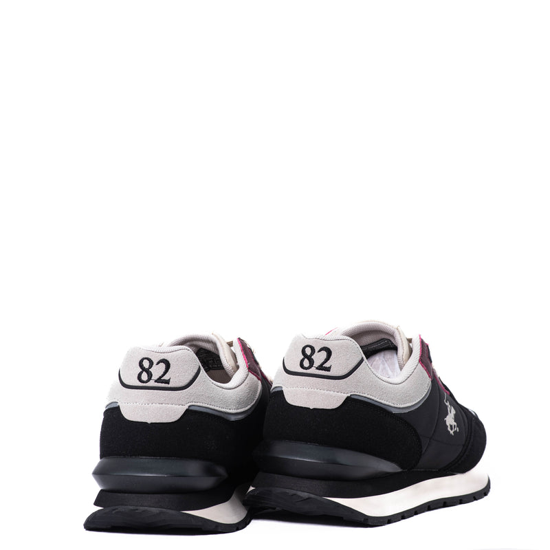 Tenis Beverly Hills Polo Club Donfred Black Burgundy