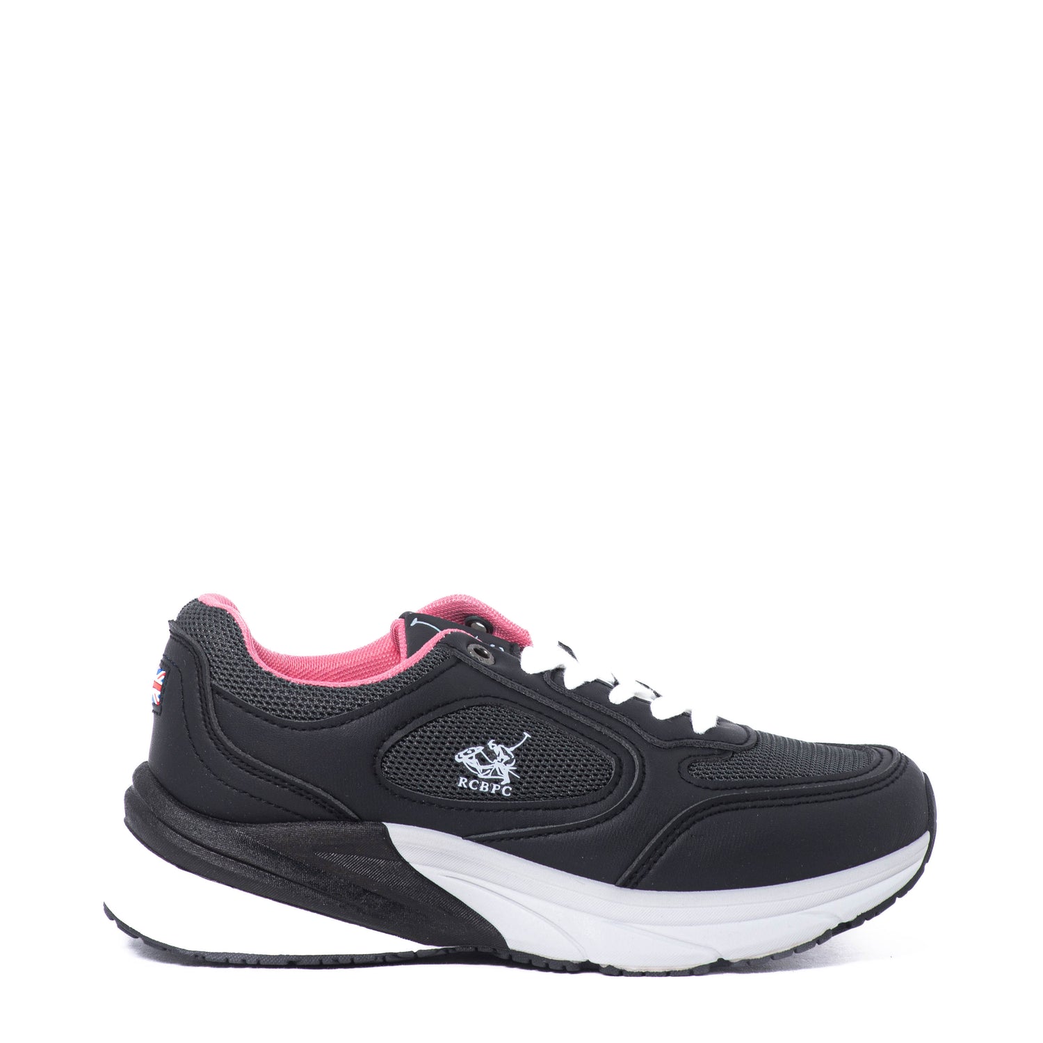 Tenis Royal County Of Berkshire Polo Club Griselda Black Pink
