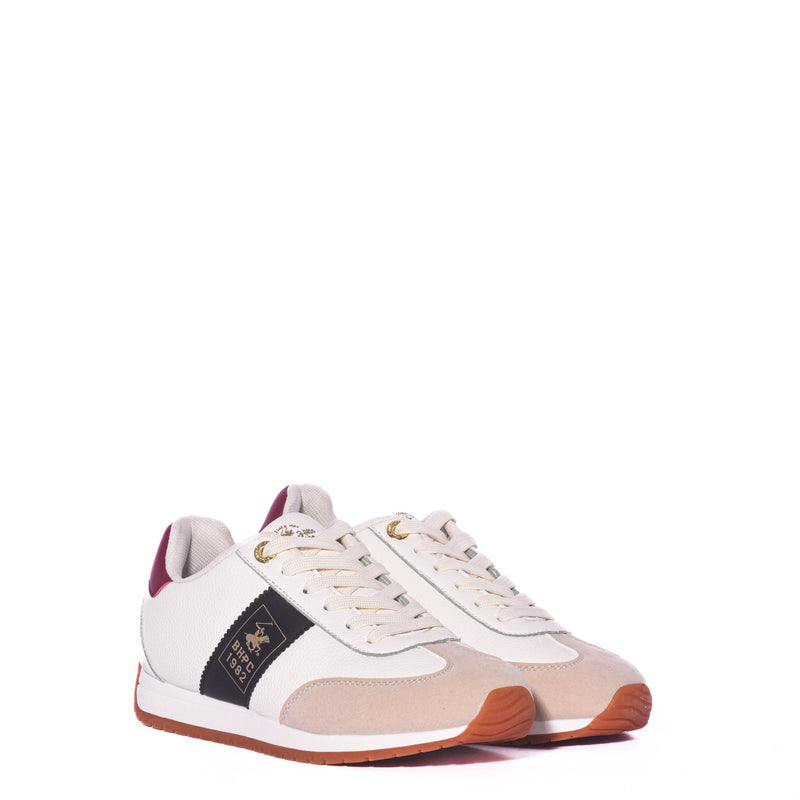 Tenis Beverly Hills Polo Club Alexa White/Beige