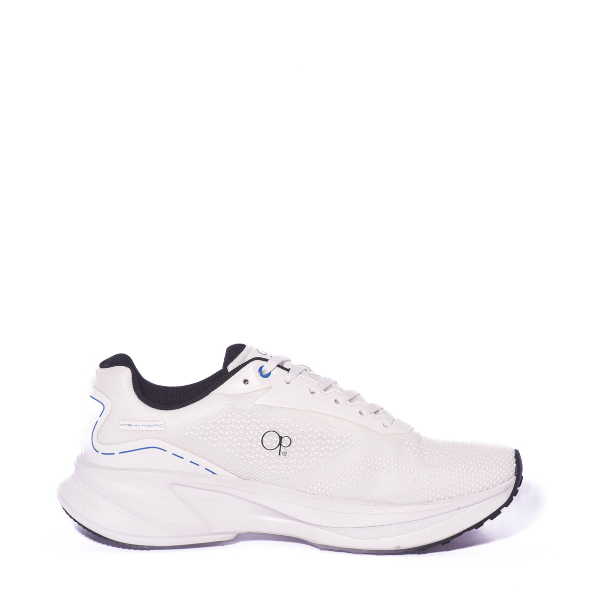 Tenis Op Ricar White/Black