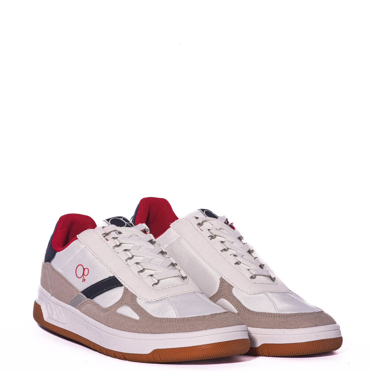 Tenis Op Rian White/Beige/Navy