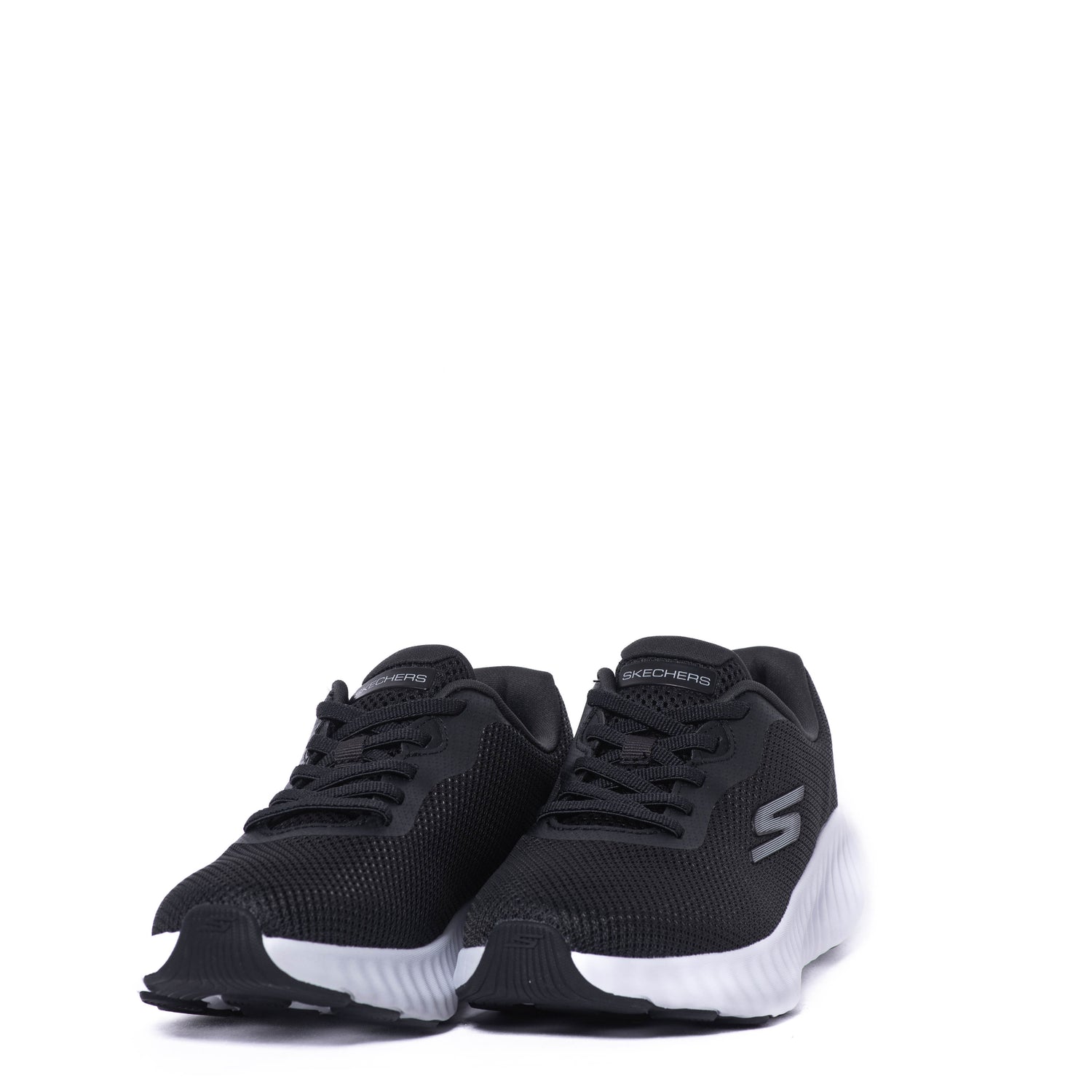 Tenis Skechers Go Run Now Calumet Black White