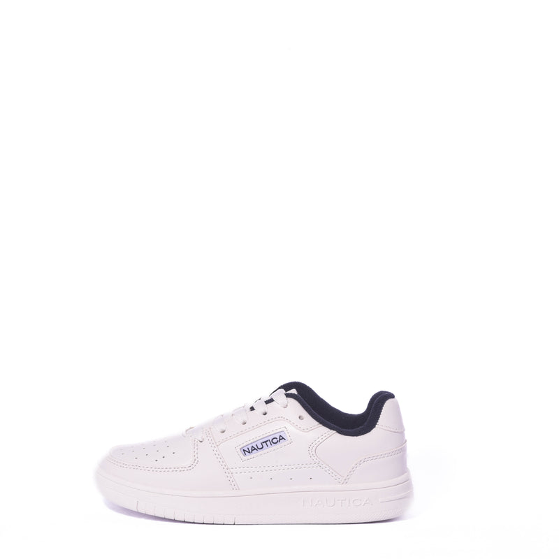 Tenis Nautica Kids Monsanta Boys/White/Navy Pop-Wwd