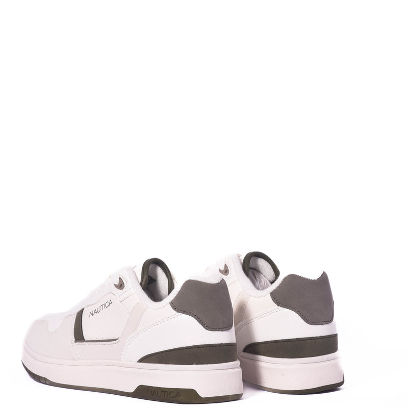 Tenis Nautica Augusto /White/Forest-Wg