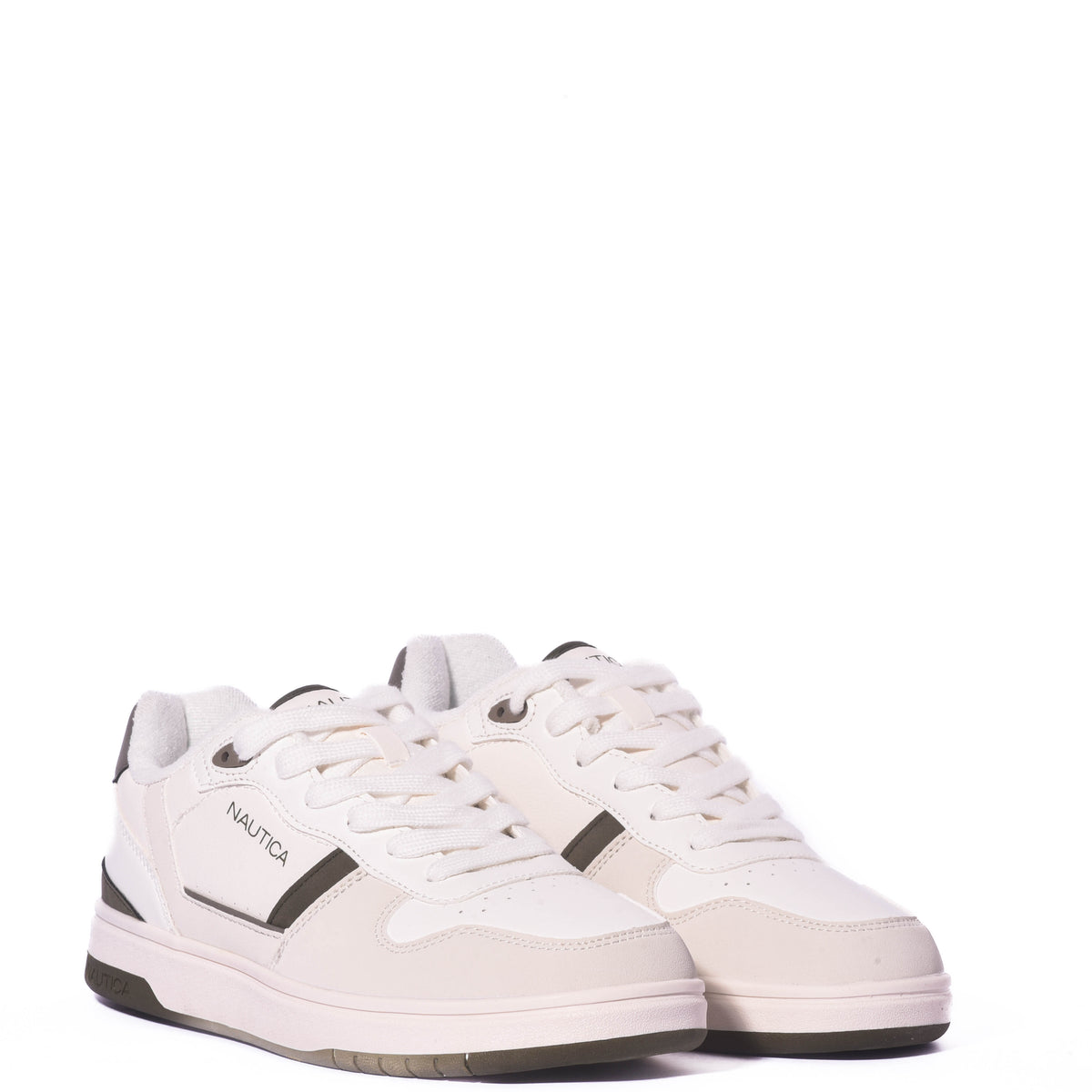 Tenis Nautica Augusto /White/Forest-Wg