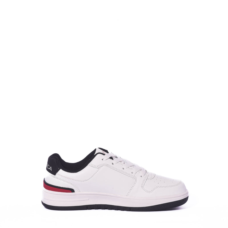 Tenis Nautica Kids Salgado 2 Y White/Black/Red-Wbr