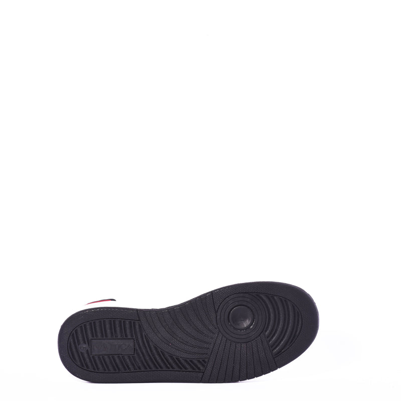 Tenis Nautica Kids Salgado 2 Y White/Black/Red-Wbr