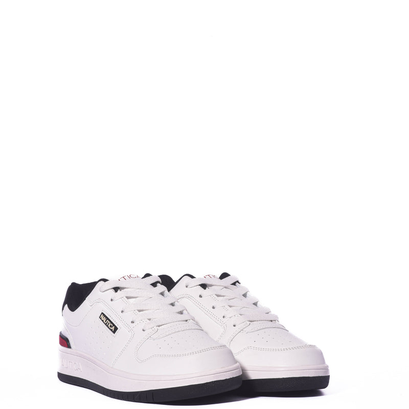 Tenis Nautica Kids Salgado 2 Y White/Black/Red-Wbr
