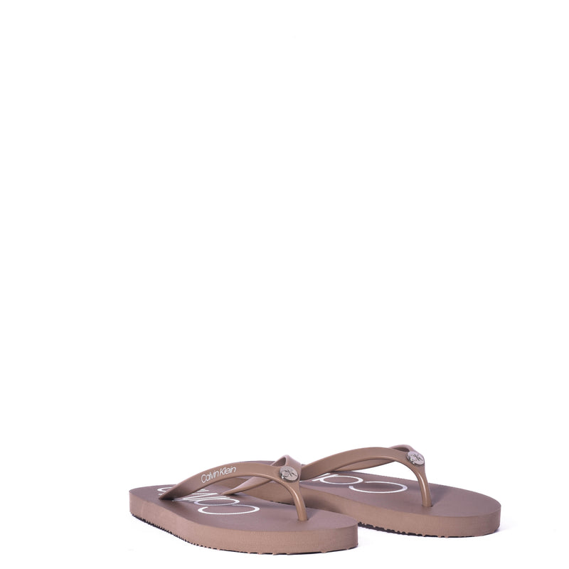 Chanclas Calvin Klein Kcsalya Light Gray
