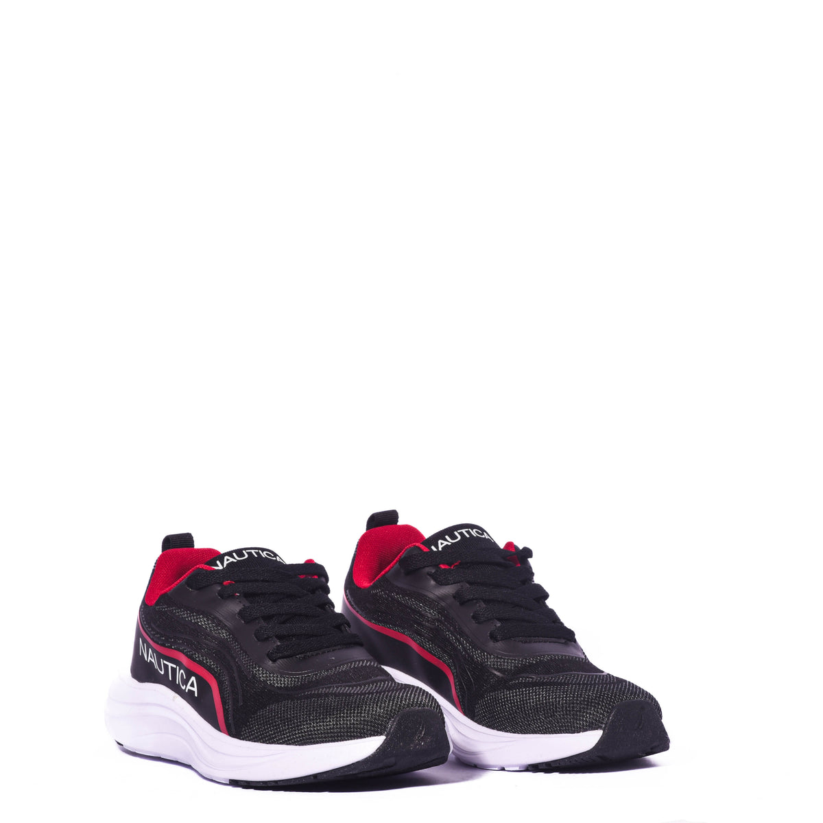 Tenis Nautica Kids Marius Y/Black/Red-Br