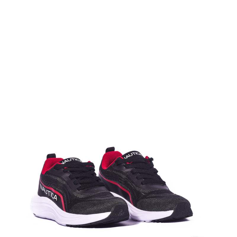 Tenis Nautica Kids Marius Y/Black/Red-Br