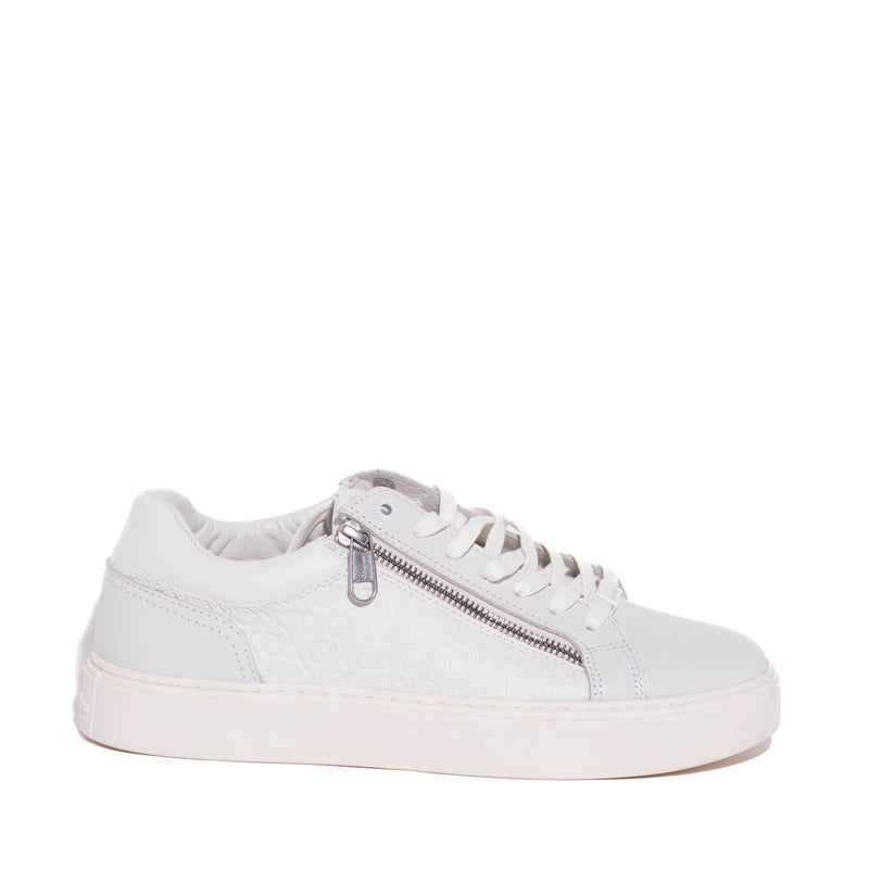 Tenis Calvin Klein Low Top Laceup W/Zip Mono