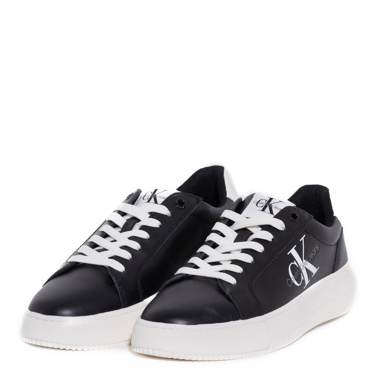 Tenis Calvin Klein Chunky Cupsole Laceup Mon Lth Wn Black