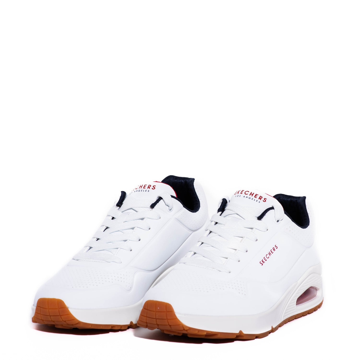 Tenis Skechers Uno-stand On Air White/Navy/Red