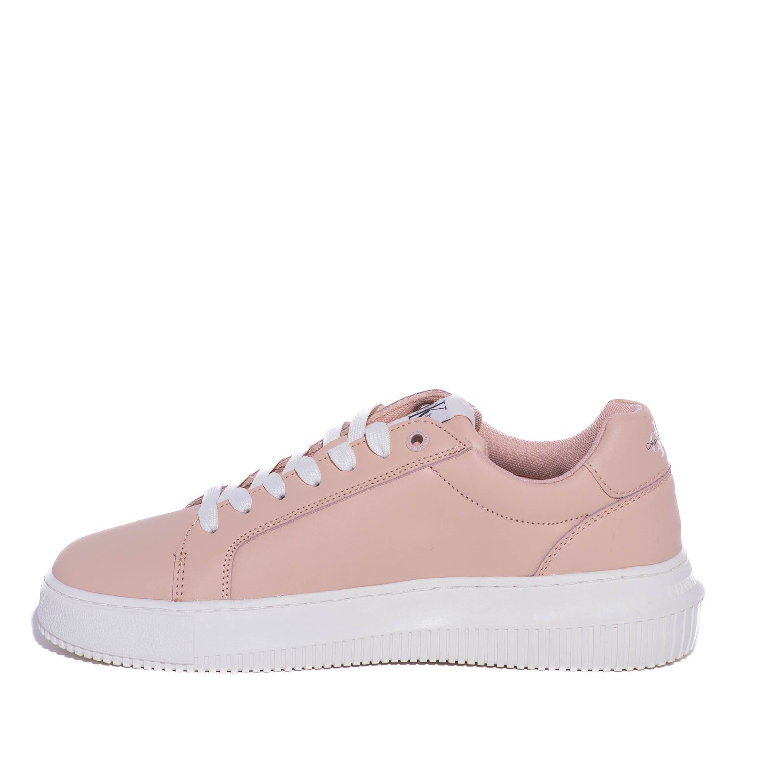 Tenis Calvin Klein Chunky Cupsole Laceup Mon Lth Whisper Pink/Dew